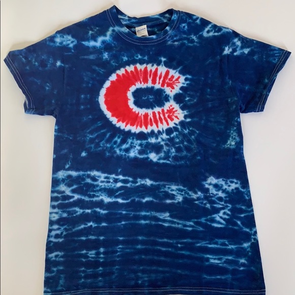 cubs tie dye shirt